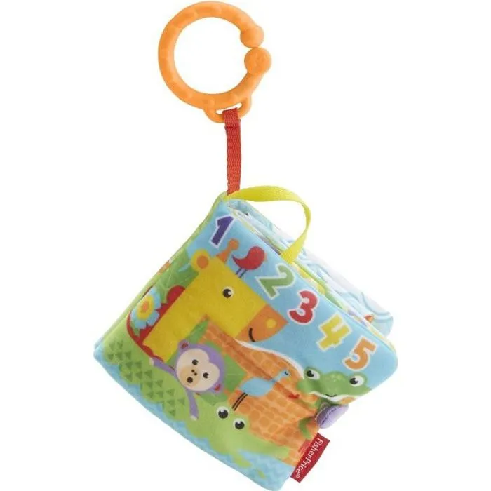 Fisher-Price - Mon Petit Livre d'Activités - Jouet d'éveil - Dès la naissance-0