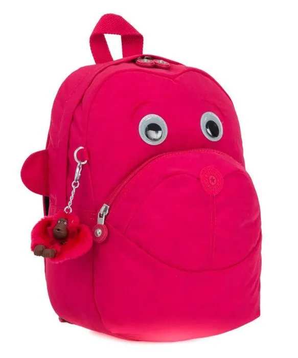 Sac à dos - Kipling - Faster True Pink - Rose - 100% polyester - Résistant à l'eau-1