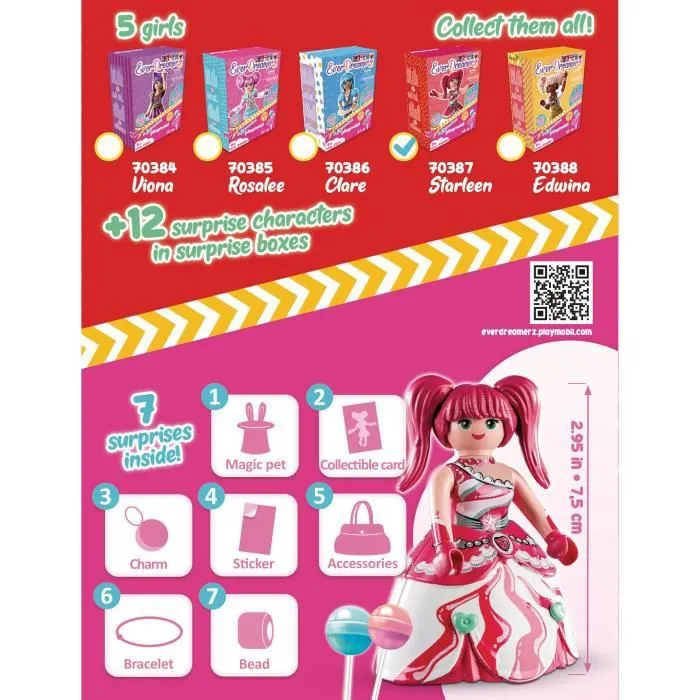 PLAYMOBIL - Everdreamerz - Starleen - Contient 1 personnage et de nombreux accessoires-1