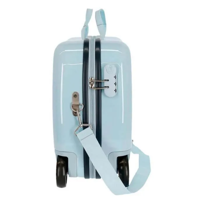Valise enfant - Disney - Valise trotteur La Reine des Neiges "Own your destiny" - 50 x 39 x 20 cm - Bleu ciel-1