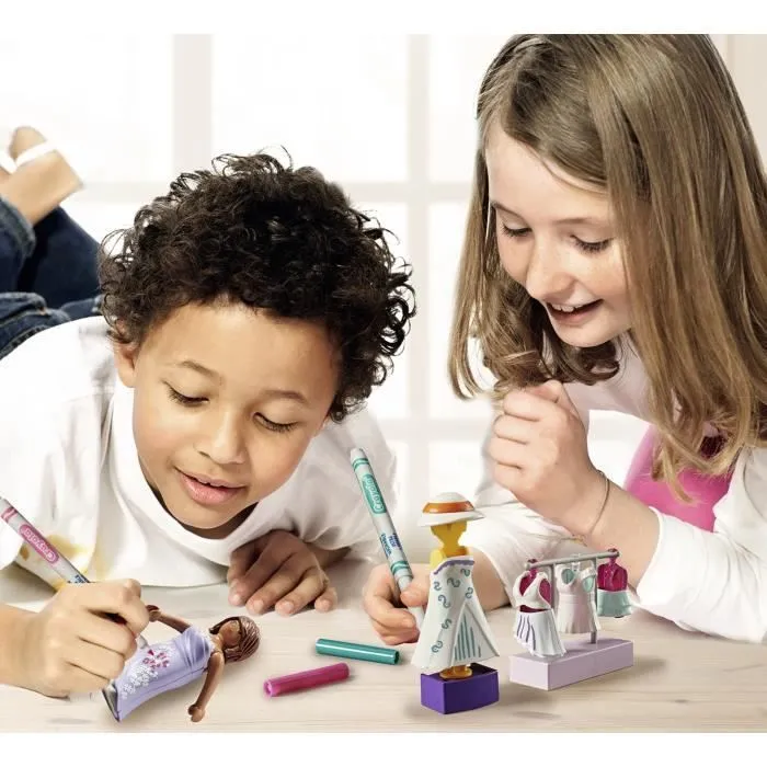 PLAYMOBIL Color : Atelier de styliste - PLAYMOBIL - Crée de nouvelles histoires à tes couleurs - Mixte - 5 ans-2