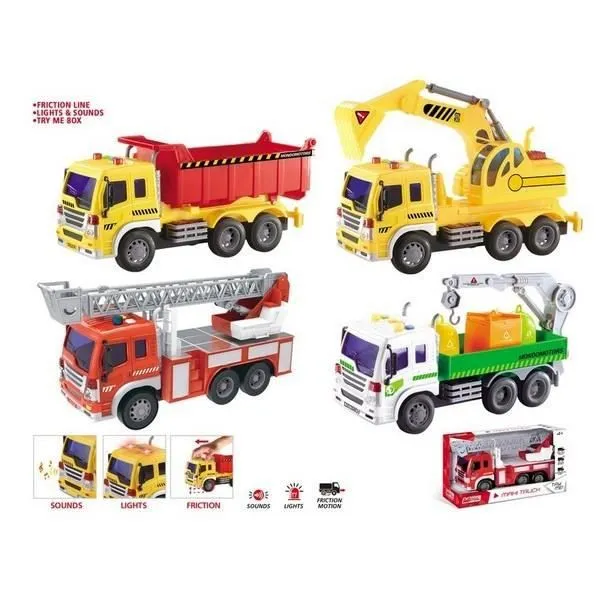 Véhicule a friction truck 30 cm HOMEROKK-0