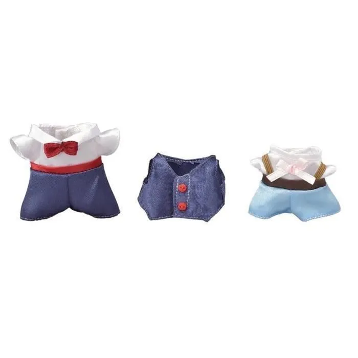 Vêtements de soirée pour pères et fils - SYLVANIAN FAMILIES - 6019 - Rouge - Intérieur - La ville-2