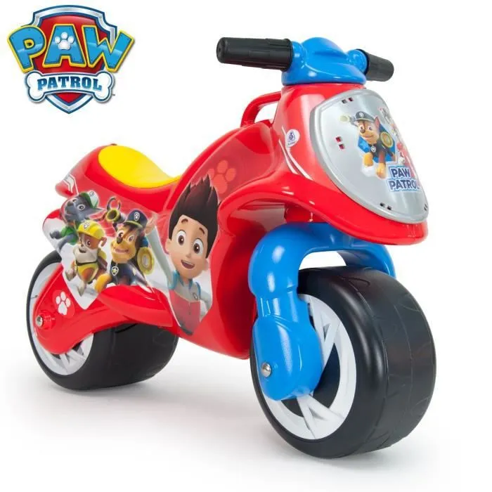 Porteur Moto Pat' Patrouille - INJUSA - Neox - Garçon - 18 mois+ - Stickers permanents - Poids max 25 kg-1