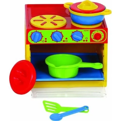 Jouet de cuisine - GOWI - CUISINIÈRE ET ACCESSOIRES - Pour enfant fille de 3 ans et plus - Plastique rose-0