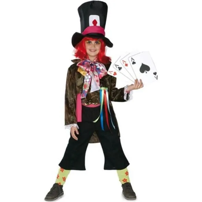 Déguisement Chapelier Fou enfants - MARQUE - Modèle - Multicolore - Garçon - Noir - 18 ans - Intérieur-0