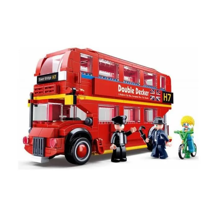SLUBAN - Jeu Bus Londonien à deux étages - M38-B0708-1