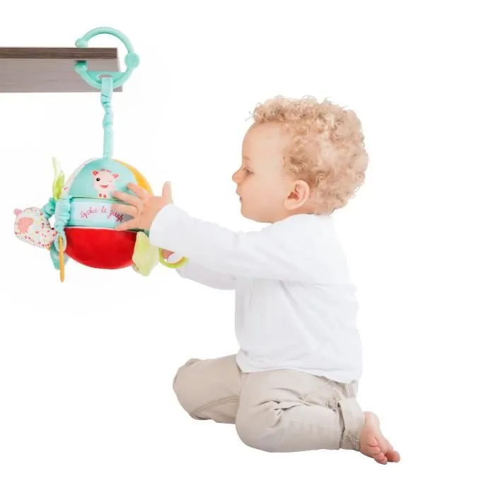 SOPHIE LA GIRAFE Balle Peluche - Le Monde des Surprises-2