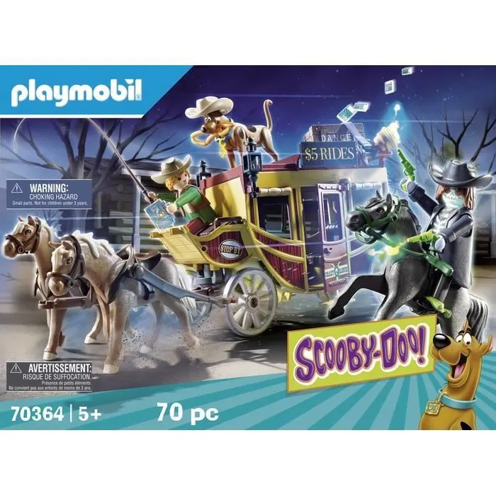 PLAYMOBIL 70364 - SCOOBY-DOO! Histoires au Far West-2