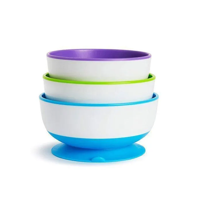 Munchkin Bols à ventouse 3 pcs-1
