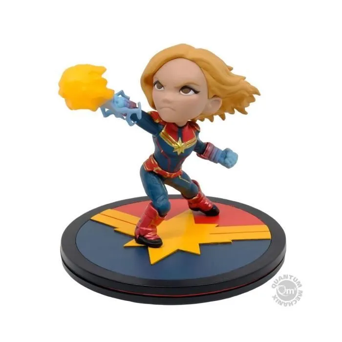 Figurine Captain Marvel Q-Fig 9 cm - Quantum Mechanix-1