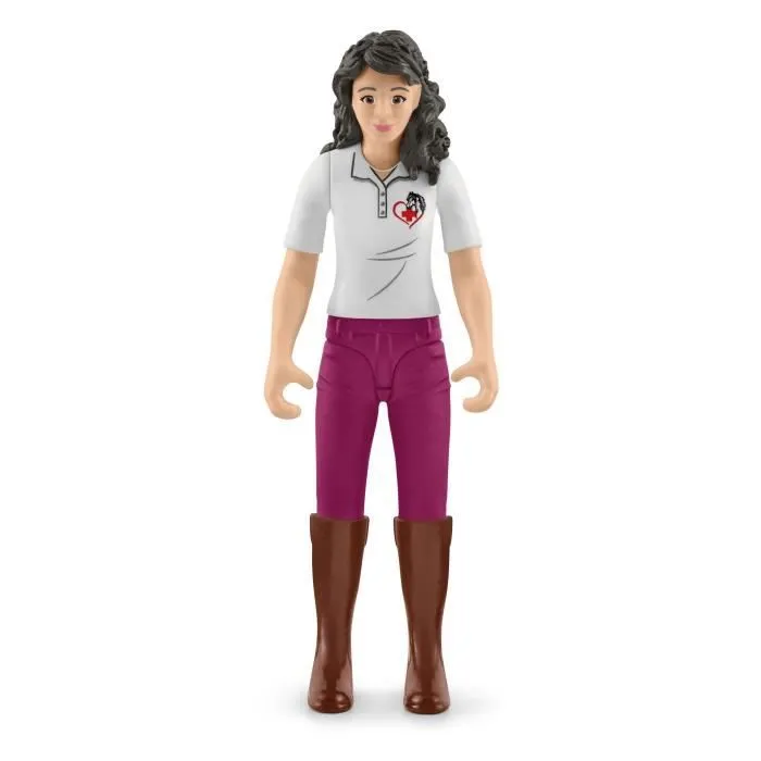 Vétérinaire Mobile, coffret de jeu avec 1 personnage, 1 Poulain Hanovrien schleich, Schleich 42439 Horse Club, Dès 5 ans-5