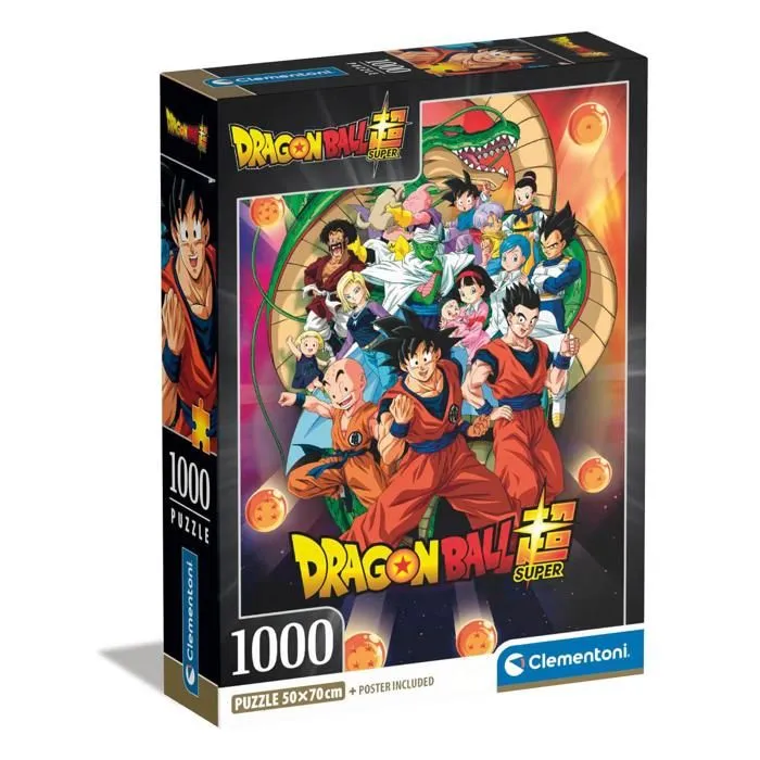 Puzzle 1000 pièces + poster : Dragon Ball-2
