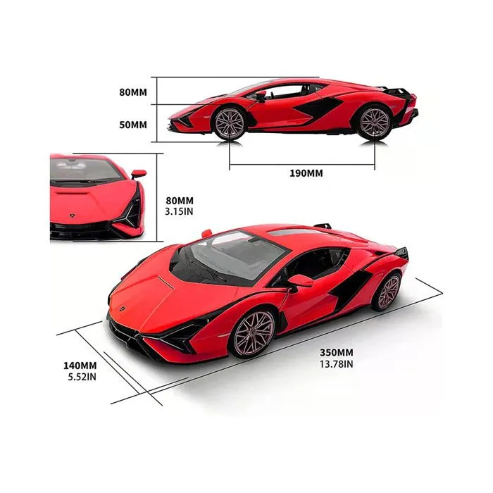 LAMBORGHINI SIAN FKP 37 1/24 Rouge-3