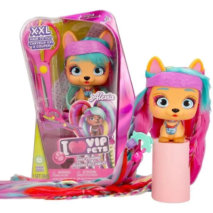 Figurine VIP Pets Hair Academy - Alexia-5