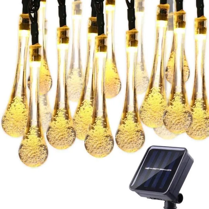 Guirlande Lumineuse Rideau - 300 LED - 8 Mode d'éclairage - 3 x 3 m(Multicolore)-0