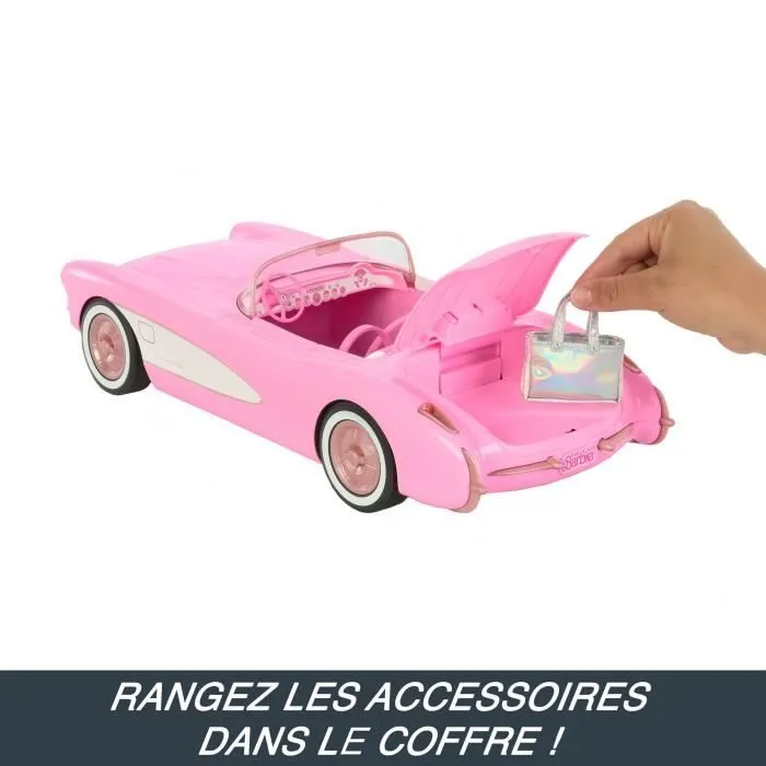 Hot Wheels®-Corvette® Barbie® radiocommandée-Tirée du film Barbie HPW40 - Collection capsule-1