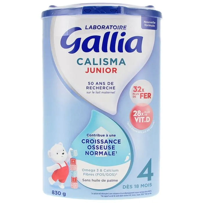 Gallia Calisma Junior 4ème Âge Croissance dès 18 Mois 830 g-0