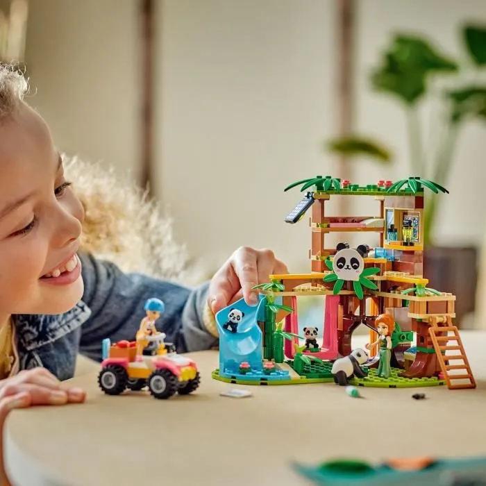 LEGO Friends 42648 Le Sanctuaire des Pandas - Jeu de Construction pour Fille dès 7 Ans-4
