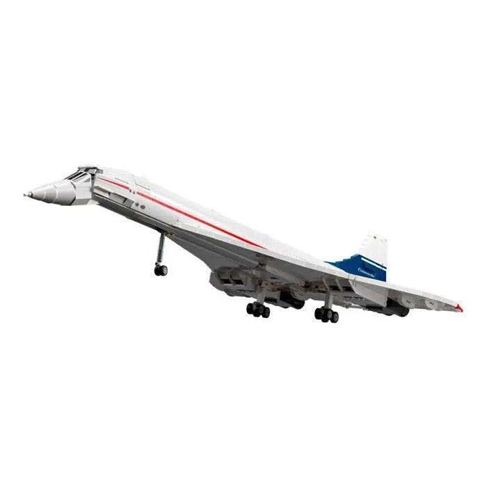 LEGO 10318 Exclu Cdiscount Icons Le Concorde, Maquette d'Avion à Construire pour les Adultes, Set de Véhicule d'Avion-1
