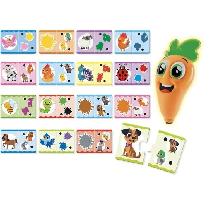 La Ferme - Stylo parlant - CAROTINA BABY - Découverte de la ferme, Stylo interactif-1