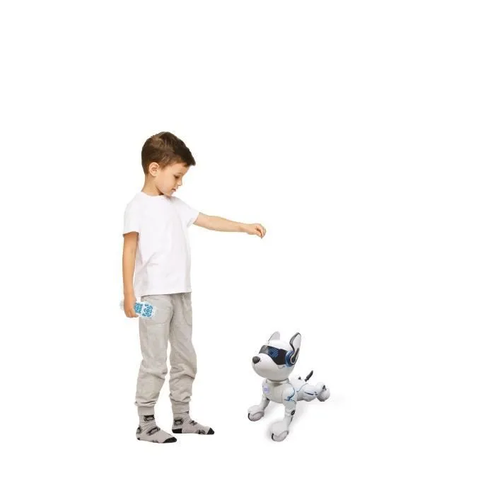 POWER PUPPY - Mon chien robot savant programmable et tactile avec télécommande - LEXIBOOK-3
