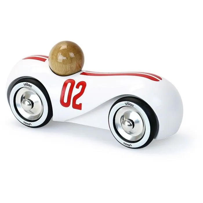 Jouet d'action - Vilac - Streamline vintage blanc - A partir de 2 ans - En bois laqué-0