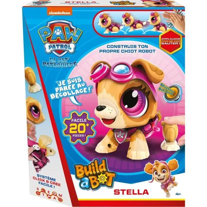 Robot Pat Patrouille Stella à construire - Build A Bot - Goliath-2