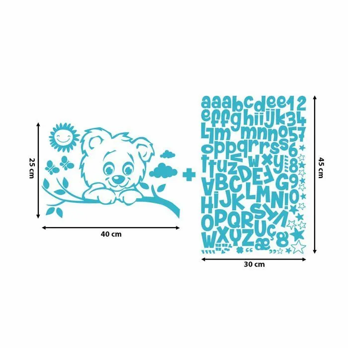 Stickers - lettres adhesives Ambiance sticker - KC3433+col-inc-alfa003-2