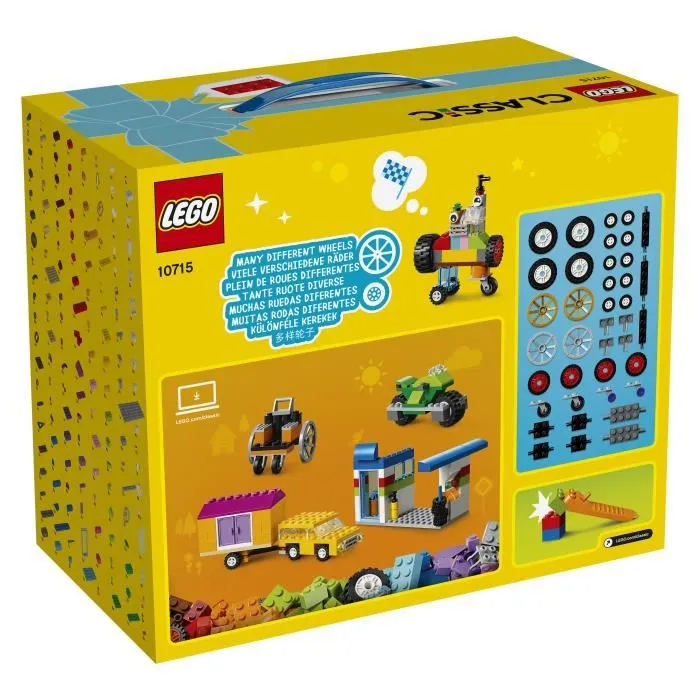 LEGO® Classic 10715 La boîte de briques et de roues LEGO-3