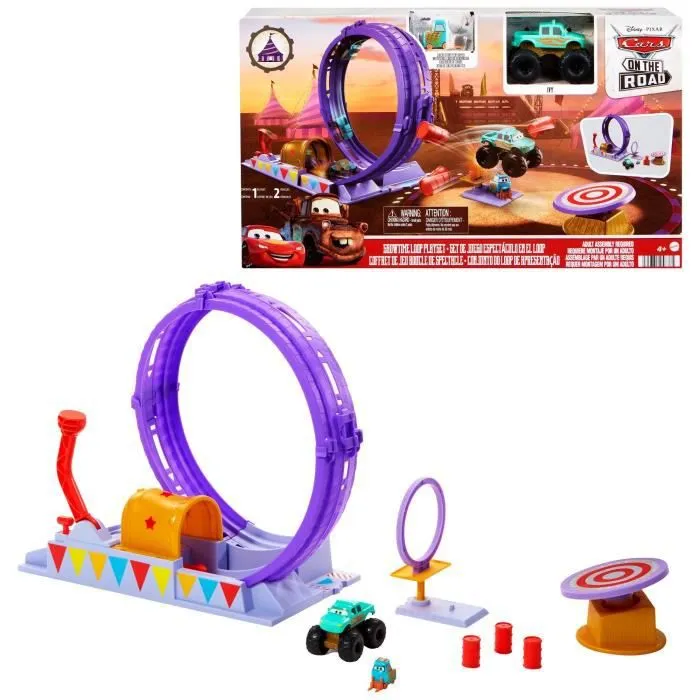 Coffret Spectacle Looping - CARS - D+ Looping Circus - Multicolore - 4 ans et +-0