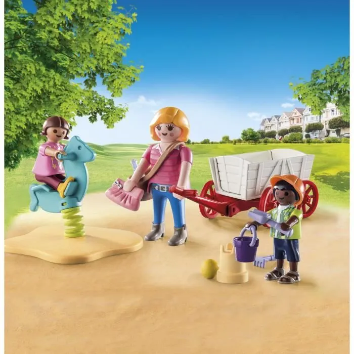 PLAYMOBIL - 71258 - Dollhouse La Maison Traditionnelle - Starter Pack - Nourrice avec enfants-1