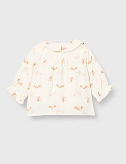 Coffret mixte - textile - repas - jouet Petit bateau - A050W - Blusa Bebe Fille-2
