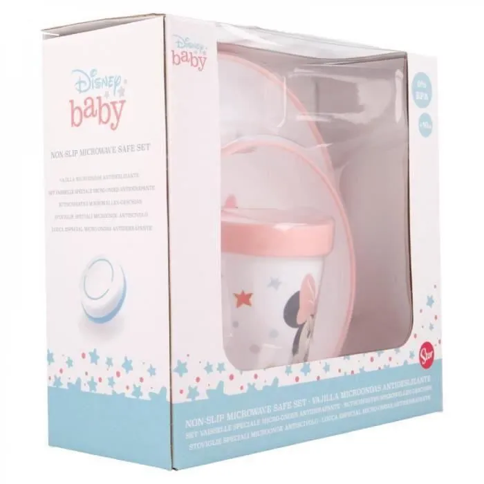 Disney Baby - Coffret Déjeuner Minnie pour bébé-0