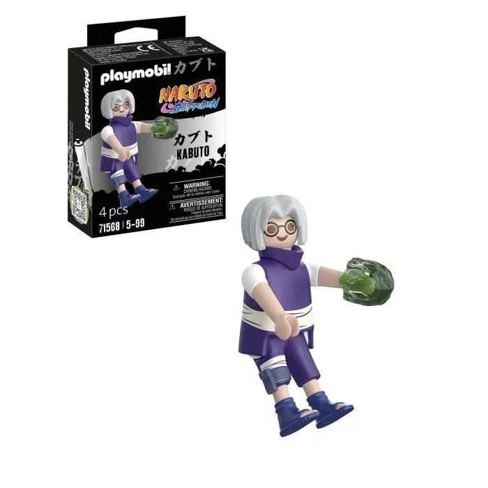 PLAYMOBIL Figurine Kabuto 71568, Naruto Shippuden, Dès 5 ans-0