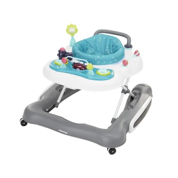 Babymoov Trotteur Pousseur Bébé 5 en 1 - Réglable en Hauteur - Pliable - Dès 6 mois-0
