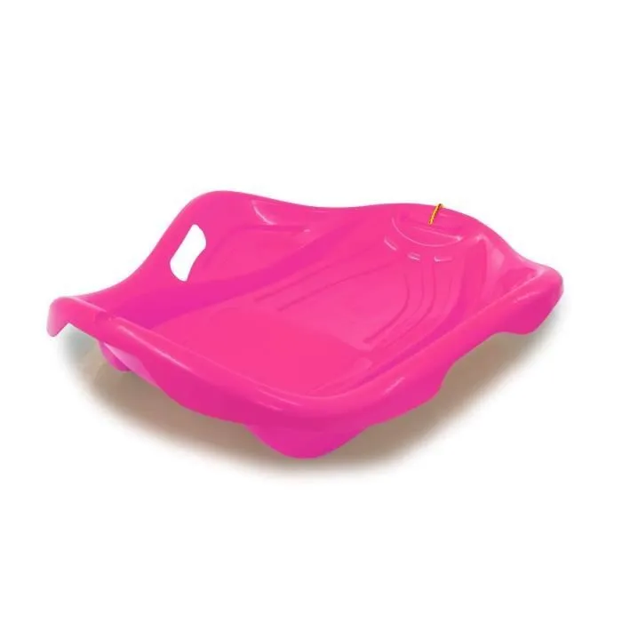 Traîneau Bob rose pour enfant - JAMARA - 78 x 57 x 15 cm - Construction aérodynamique - Siège confortable-0