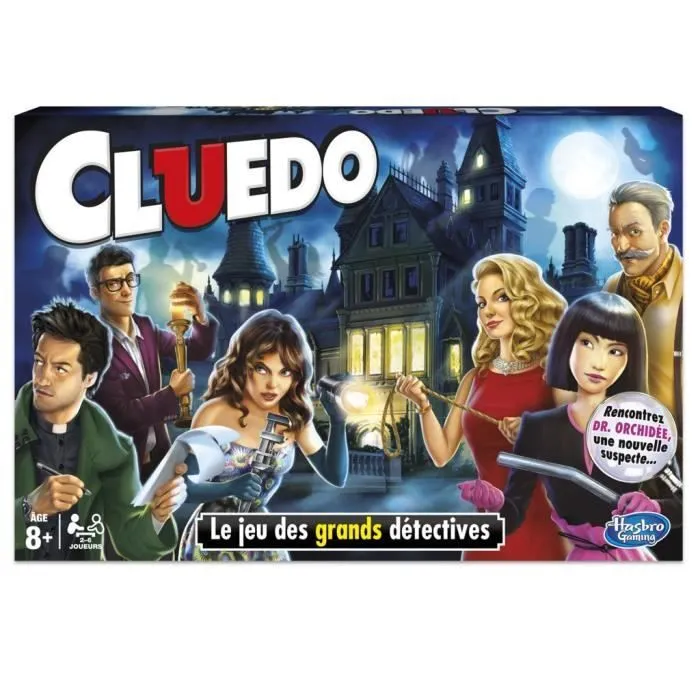 Cluedo, Jeu de société, A partir de 8 ans, Hasbro Gaming-2