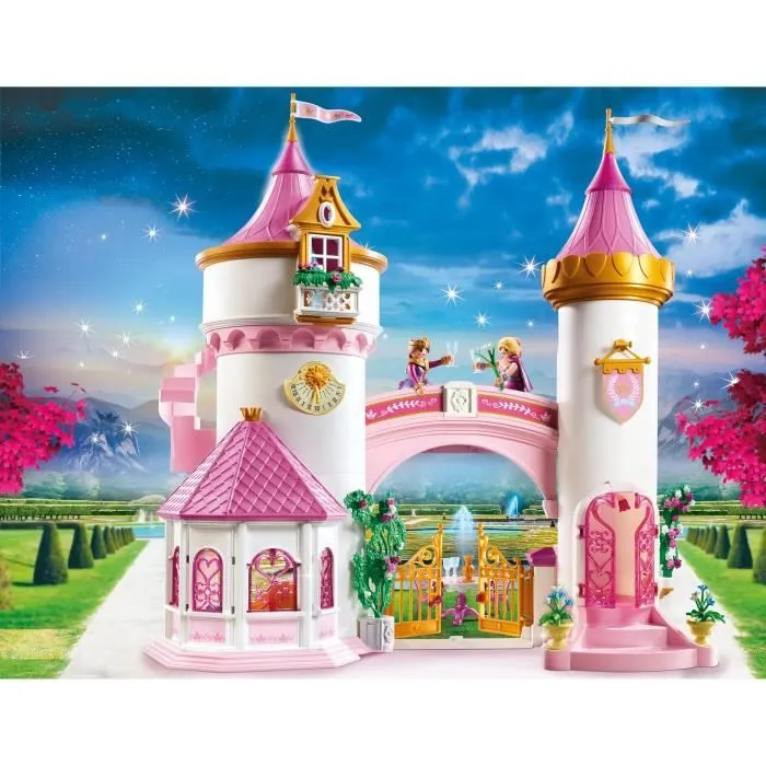 PLAYMOBIL 70448 Palais de princesse, 265 pièces, 2 personnages inclus, Dès 4 ans-2