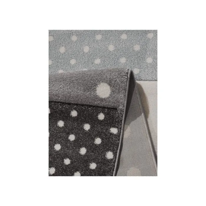 Tapis enfant - Pastel Kids - Bleu - 120x170 cm - Rectangle - Intérieur- THE CARPET-1