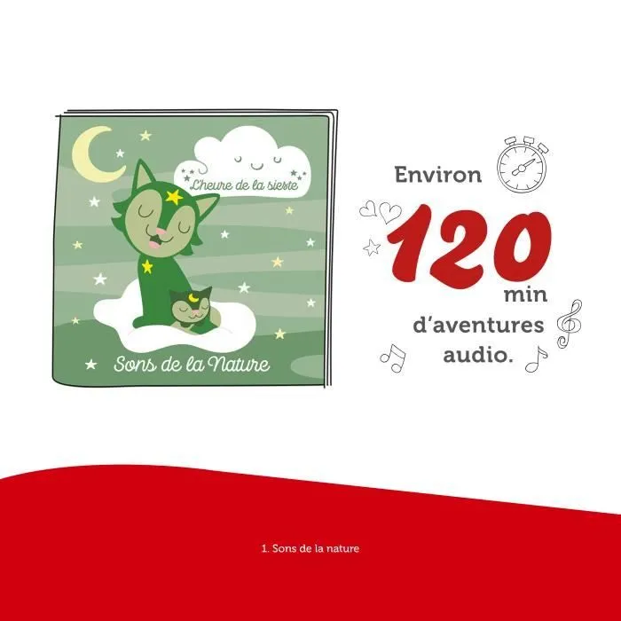 tonies® - Figurine Tonie - L'Heure De La Sieste - Sons De La Nature - Figurine Audio pour Toniebox-3