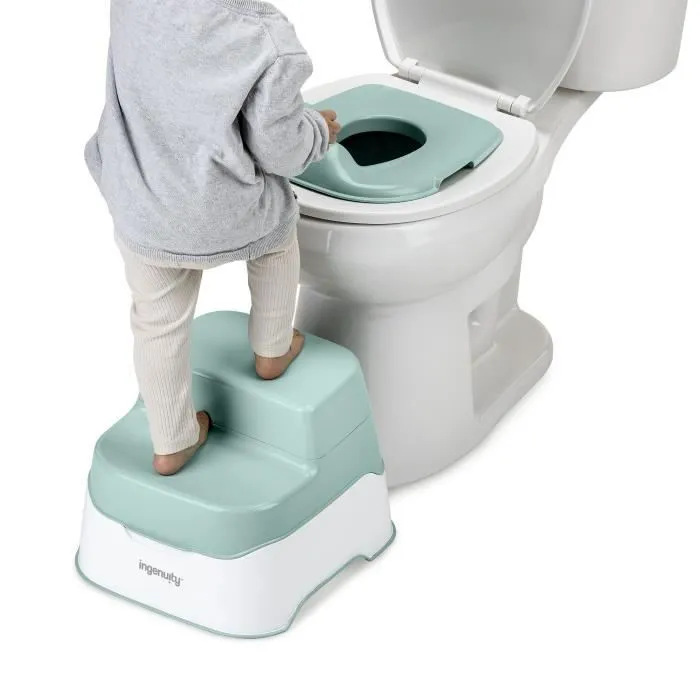 INGENUITY Pot, réducteur de toilette et marche pied 3 en 1-5