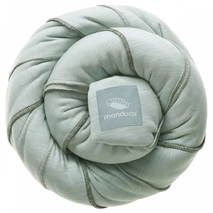 Echarpe de portage Manduca Sling Mint - Bleu marine pour bébé 0 mois - Naissance en coton BIO 100%-0