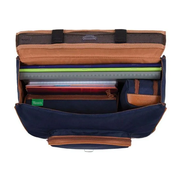 Cartable - Tann's - Gabrielle - Bleu - 35 cm - Fille - Bouteilles recyclées-3