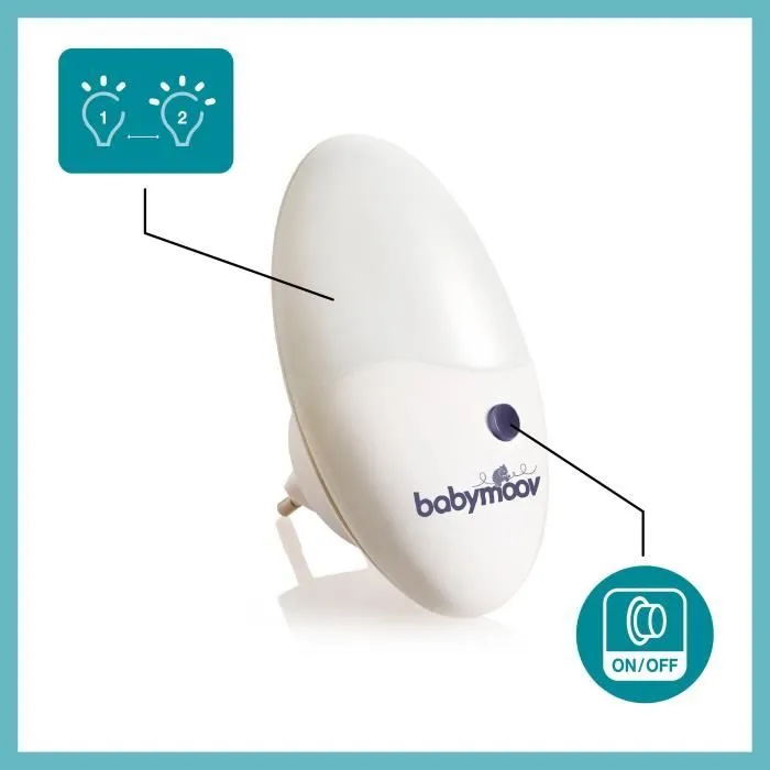 Babymoov Veilleuse murale LED Eco-consommation, Universelle-2