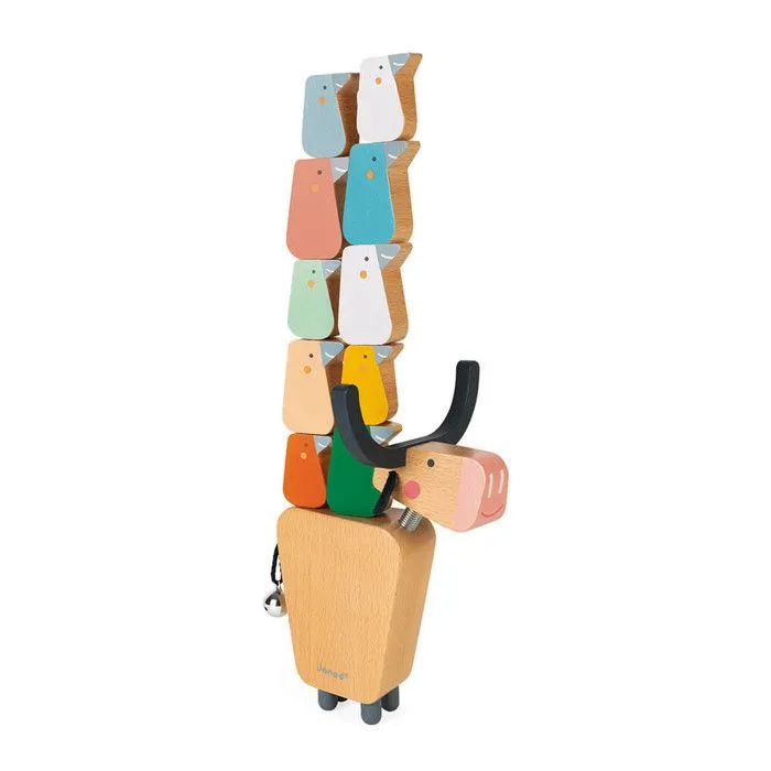 Jeu d'Equilibre en Bois Buffalo - JANOD - Pour Enfants de 3 à 6 ans - Développe la patience et la dextérité-3