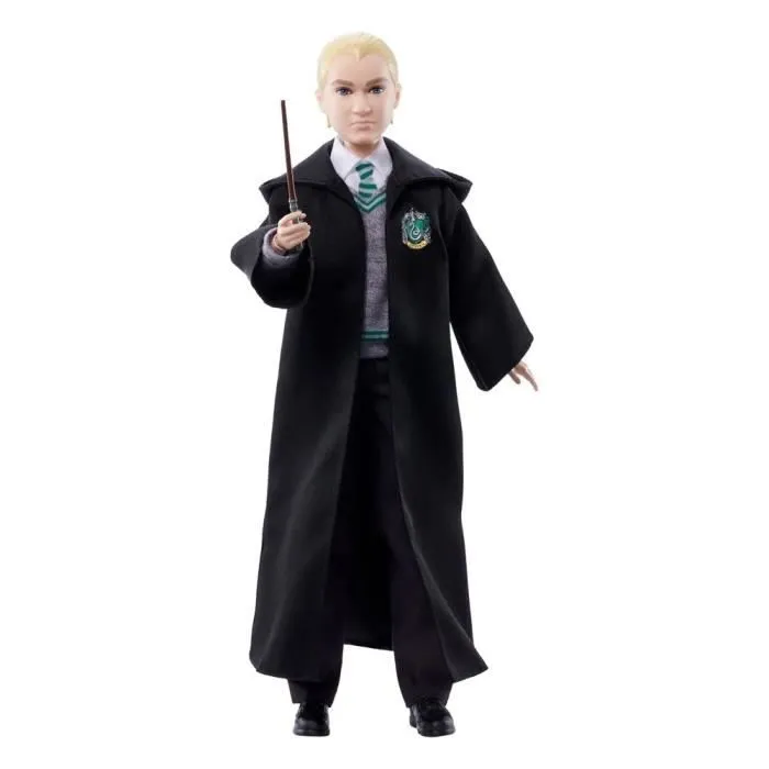 Harry Potter-Drago Malefoy-Poupée avec habillage et accessoire HMF35-0