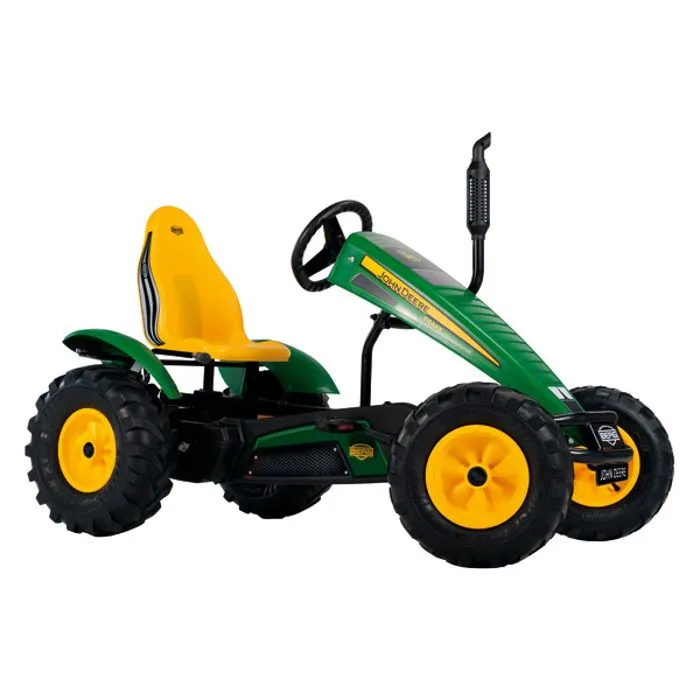 Kart à pédales - BERG TOYS - John Deere BFR - Jaune - 4 roues - A pédales-0