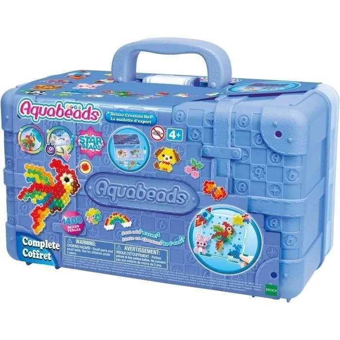 Aquabeads - La mallette d'expert - 1400 perles multicolores-0