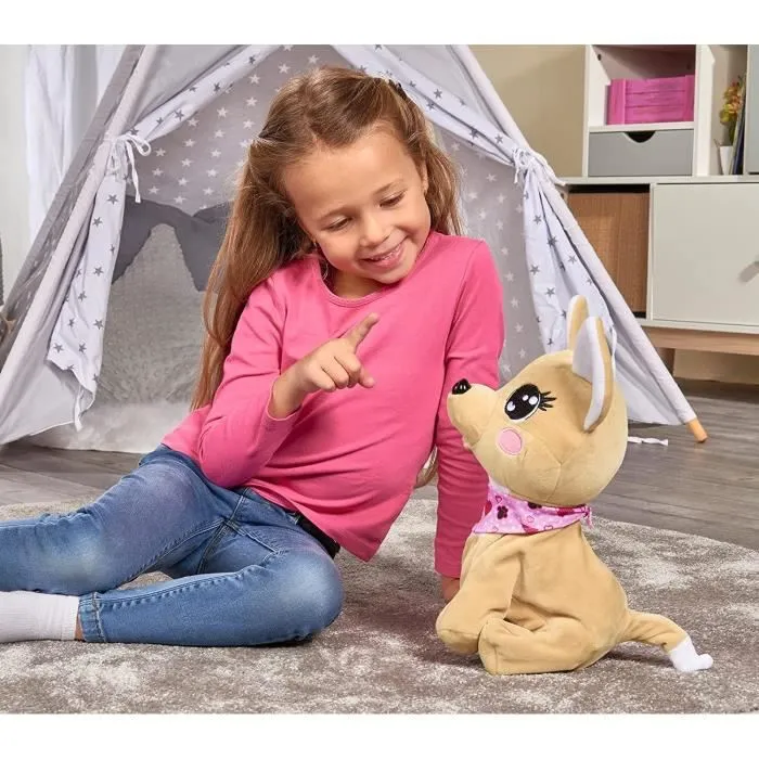 Peluche interactive - SIMBA - ChiChi Love BABY BOO - 30cm - Marron - Enfant-3
